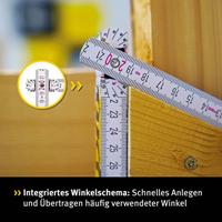 Stabila Type 1407 GEO 17927 Duimstok 2 m Beukenhout - thumbnail