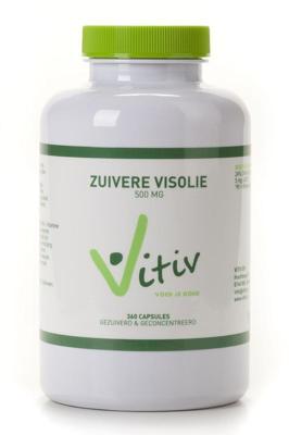 Vitiv Zuivere visolie 500mg 360 Capsules Vitiv Zuivere visolie 500mg 360 Capsules