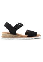 Skechers Sandalen Bobs Desert Kiss - Adobe Princess 113541/BLK Zwart-36 maat 36 - thumbnail