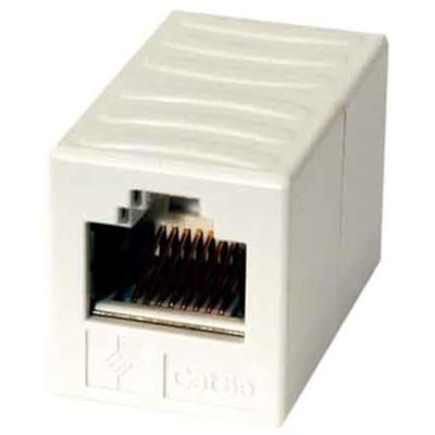 Telegärtner RJ45 Netwerk Adapter CAT 6 [1x RJ45-bus - 1x RJ45-bus] 0 mm Alpine-wit