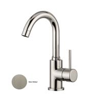 Wastafelkraan Sanimex Giulini Opbouw Draaibare Uitloop Mat Nikkel - thumbnail