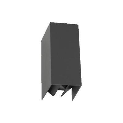 Channel Up en Down Muurlamp Antraciet
