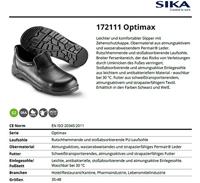 SIKA 172100 OptimaX Instapper O2 Zwart - Maat 44 - 16.089.055.44 - thumbnail