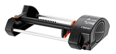 Claber Compact-12 Oscillerende tuinsprinkler Acrylonitrielbutadieenstyreen (ABS), Aluminium Zwart, Oranje, Zilver Claber Compact-12 Oscillerende tuinsprinkler Acrylonitrielbutadieenstyreen (ABS), Aluminium Zwart, Oranje, Zilver