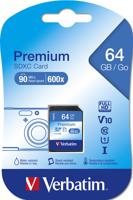 Verbatim Premium SDXC-kaart 64 GB Class 10, UHS-I - thumbnail