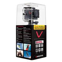 Monster Digital Vision Sports Camera FULL HD 1080p 30F / s-CMOS-sensor, autofocus, hoek 140 ° ultra-groothoek + 15 accessoires - thumbnail