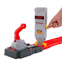 Hot Wheels JKM88 Raceauto en baanset, meerkleurig - thumbnail