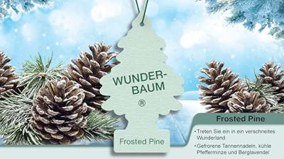 Wunder-Baum Geurbomen luchtverfrisser air freshener frosted pin 1 er