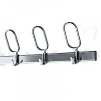 Magis Birds on a Wire wandkapstok drie haken zilver - thumbnail