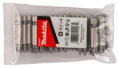 Makita Accessoires Schroefbit PH2x50mm navul 50st - B-26571 Makita Accessoires Schroefbit PH2x50mm navul 50st - B-26571
