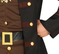 Piraat Kostuum Heren Morgan Black - thumbnail