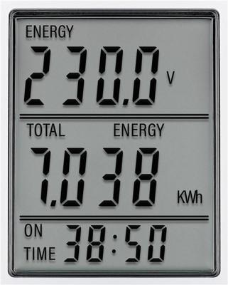 Goobay digitale energiekostenmeter pro meetapparaat (wit)