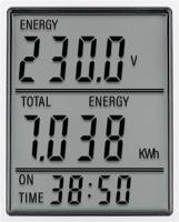 Goobay digitale energiekostenmeter pro meetapparaat (wit) - thumbnail