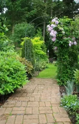 Alexsar Art Tuindoek tuinpad 90x140cm