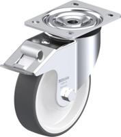 Blickle L-POTH 160K-FI Zwenkwiel met rem Wieldiameter: 160 mm Draagvermogen (max.): 400 kg 1 stuk(s) - thumbnail