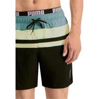 Puma Zwembroek Heritage Stripe Mid Mineral Blue Combo-S - thumbnail