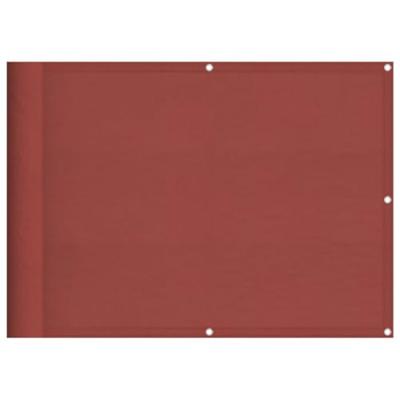 VidaXL Balkonscherm terracotta 75x1000 cm 100% polyester oxford VidaXL Balkonscherm terracotta 75x1000 cm 100% polyester oxford