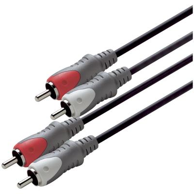 Scanpart aansluitkabel 2tulp(M)-(M) 2,5m Luidspreker kabel Zwart Scanpart aansluitkabel 2tulp(M)-(M) 2,5m Luidspreker kabel Zwart