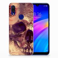 Silicone Back Case Xiaomi Redmi 7 Skullhead - thumbnail