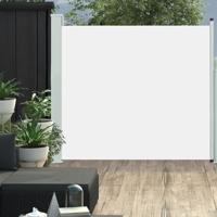 VidaXL Tuinscherm uittrekbaar 170x300 cm crème - thumbnail