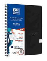 Spiraalblok oxf touch a4 ruit 5mm 140pag 80gr zw | 5 stuks - thumbnail