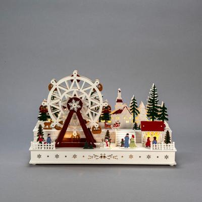 Konstsmide 3244-250 Houten figuur LED Wit