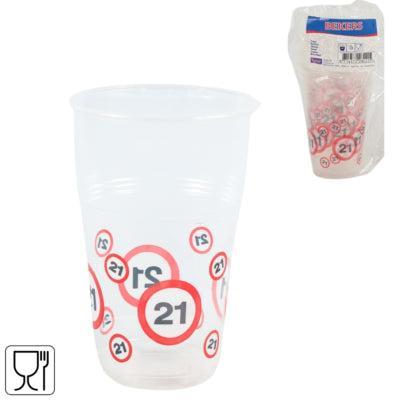 Folat drinkbekers wegwerp 350 ml 10 stuks | 24 stuks