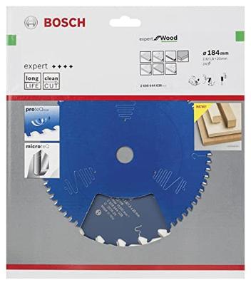 Bosch Accessories Expert for Wood 2608644038 Cirkelzaagblad 184 x 20 x 1.6 mm Aantal tanden: 24 1 stuk(s) Bosch Accessories Expert for Wood 2608644038 Cirkelzaagblad 184 x 20 x 1.6 mm Aantal tanden: 24 1 stuk(s)