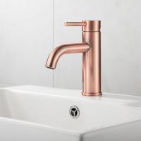 Wastafelkraan AquaSplash Plus Geborsteld Koper Aquasplash - thumbnail