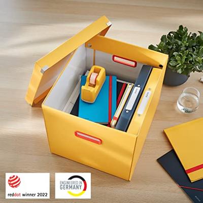 Leitz Cosy Click & Store kubus grote opbergdoos, geel