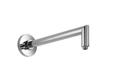 Muuruitloop Hotbath Mate 35 cm Verzwaard Rond Geborsteld Nikkel