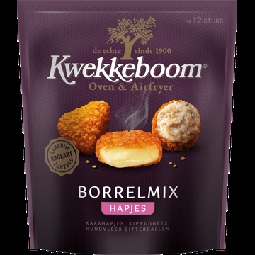 Kwekkeboom Oven & Airfryer Borrelmix Hapjes 260 g bij Jumbo