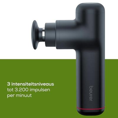 Beurer MG 79 sensitive Mini-Massagegun Massage-apparaat Zwart - thumbnail