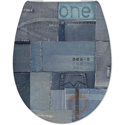 Cedo Jeans Toiletzitting - Universele Soft-Close WC Deksel