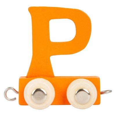 Small Foot - houten lettertrein kleur - p