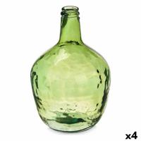 Fles Soepel Decoratie 17 x 29 x 17 cm Groen (4 Stuks) - thumbnail