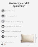 Duux Mellow Cushion (40 x 60) Elektrische deken Beige - thumbnail