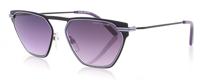Daniel Hechter zonnebril DHS218 piloot RVS cat. 3 zwart/paars - thumbnail