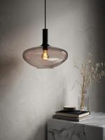 Deco E27 A60 lichtbron spiraal amberglas dimbaar - thumbnail