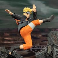 Naruto Shippuden Vibration Stars Figure - Naruto Uzumaki Flying Kick - thumbnail