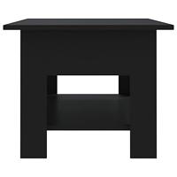 Salontafel 102x55x42 cm spaanplaat zwart - thumbnail