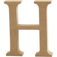 Creativ Company Letter, h, h: 13 cm, dikte 2 cm, 1 stuk - thumbnail