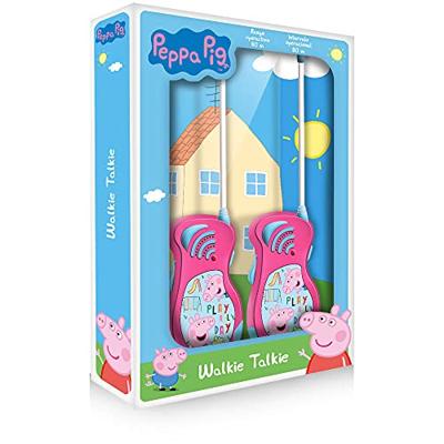 Walkie-talkie en horloge set - KINDERLICENTIE - Peppa Pig - Geschikt voor kinderen vanaf 3 jaar