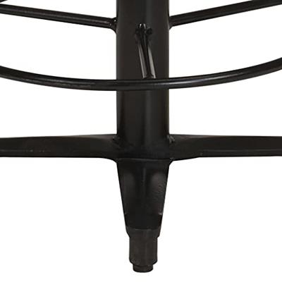 Barkrukken 2 st 66 cm massief mangohout