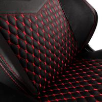 Noblechairs Hero echt leer zwart/rood - thumbnail