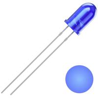 Quadrios 2111O156 Bedrade LED Blauw Rond 5 mm 1300 mcd 30 ° 20 mA 3 V - thumbnail