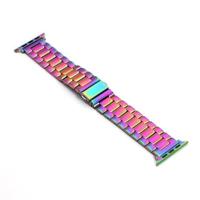 Stalen schakelband - Multicolor - Geschikt voor Apple watch 38mm / 40mm / 41mm / 42mm - thumbnail