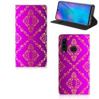 Telefoon Hoesje Huawei P30 Lite New Edition Barok Roze - thumbnail