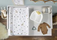 Rotho Aankleedkussen Bosdieren 50x70 cm Wit - thumbnail