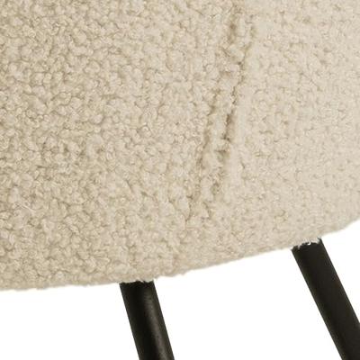 Bendt Fauteuil 'Lærke' Teddy, kleur Beige Bendt Fauteuil 'Lærke' Teddy, kleur Beige